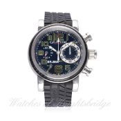 A GENTLEMAN'S STAINLESS STEEL GRAHAM SILVERSTONE BRAWN GP CHRONOGRAPH WRIST WATCH CIRCA 2010,