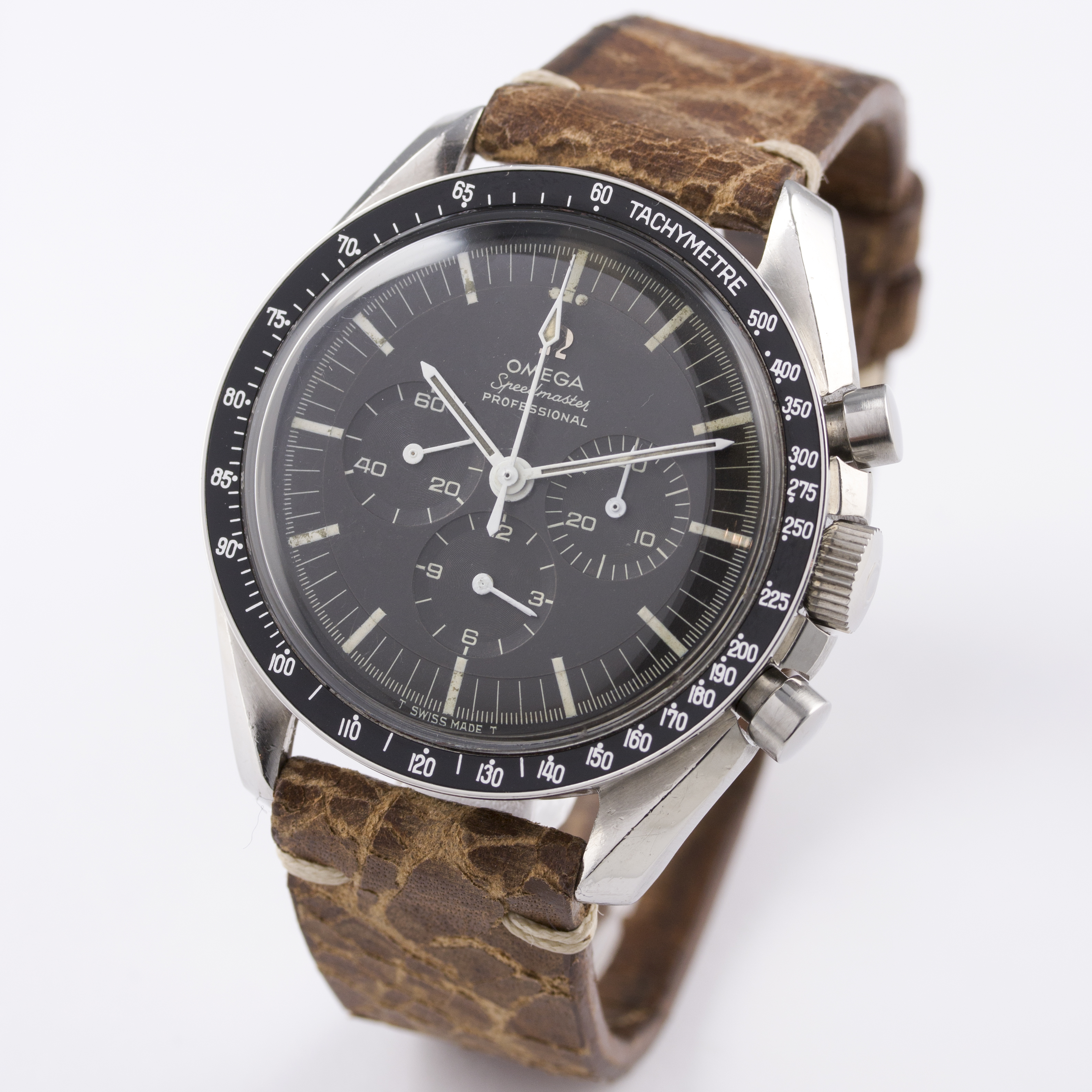 A RARE GENTLEMAN'S STAINLESS STEEL OMEGA SPEEDMASTER PROFESSIONAL CHRONOGRAPH WRIST WATCH CIRCA - Image 3 of 9