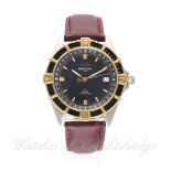 A GENTLEMAN`S STEEL & GOLD BREITLING WINDRIDER J CLASS AUTOMATIC WRIST WATCH CIRCA 1995, REF. 2851