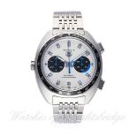 A GENTLEMAN'S STAINLESS STEEL TAG HEUER AUTAVIA AUTOMATIC CHRONOGRAPH BRACELET WATCH DATED 2006,