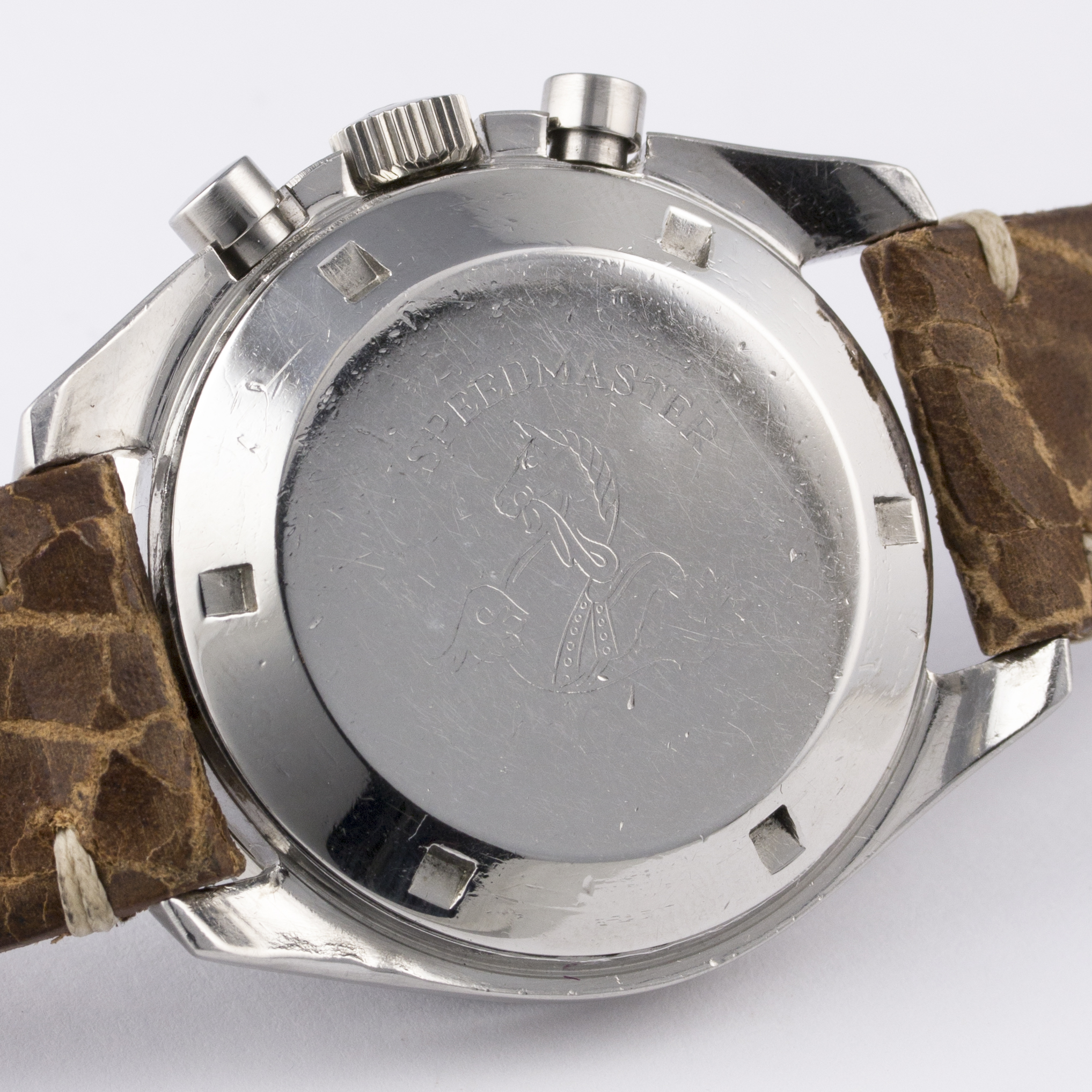 A RARE GENTLEMAN'S STAINLESS STEEL OMEGA SPEEDMASTER PROFESSIONAL CHRONOGRAPH WRIST WATCH CIRCA - Image 7 of 9