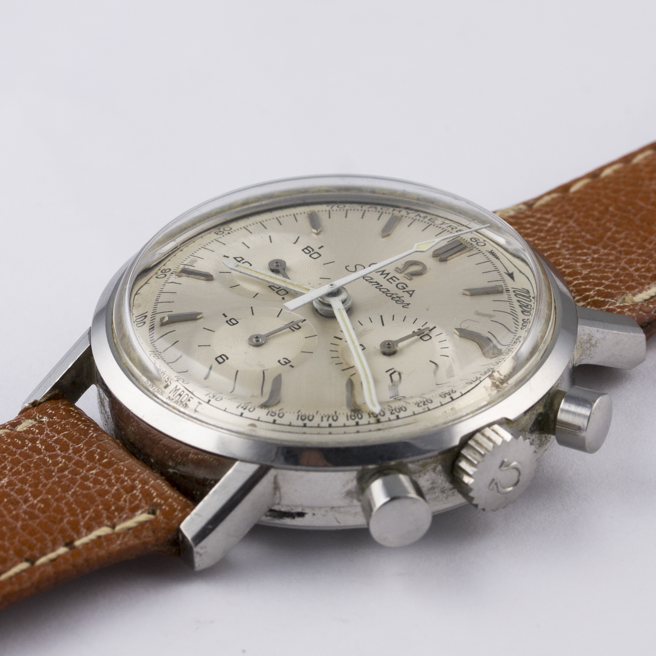 A GENTLEMAN`S STAINLESS OMEGA SEAMASTER CHRONOGRAPH WRIST WATCH CIRCA 1967, REF. 145.005-67 D: - Image 3 of 8