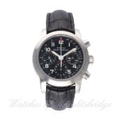 A GENTLEMAN'S STAINLESS STEEL GIRARD PERREGAUX FERRARI 250 GT TDF CHRONOGRAPH WRIST WATCH CIRCA