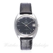 A GENTLEMAN’S STAINLESS STEEL UNIVERSAL GENEVE POLEROUTER NS AUTOMATIC WRIST WATCH
CIRCA 1960s,