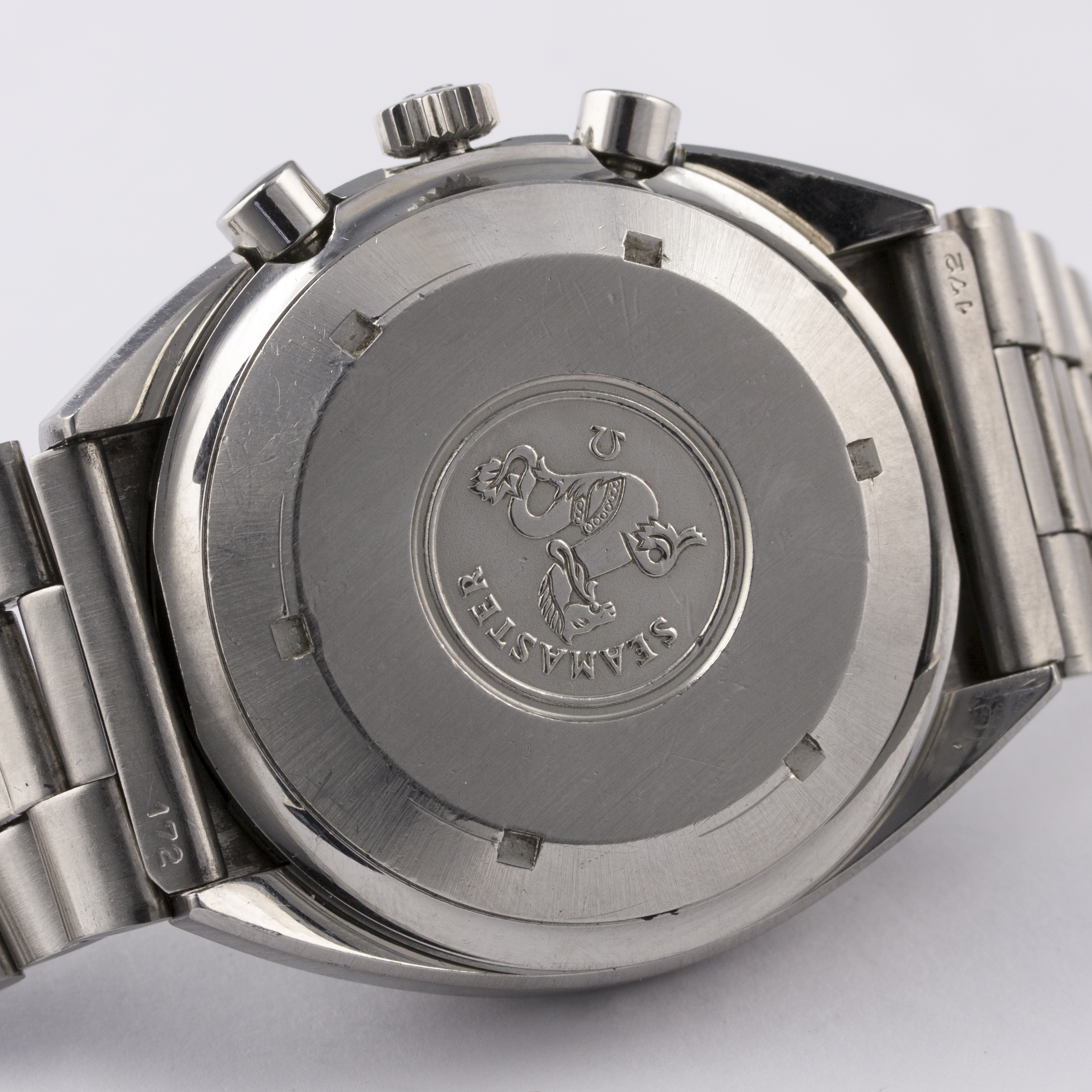 A GENTLEMAN'S STAINLESS STEEL OMEGA SPEEDMASTER MARK 4.5 AUTOMATIC CHRONOGRAPH BRACELET WATCH - Image 7 of 9