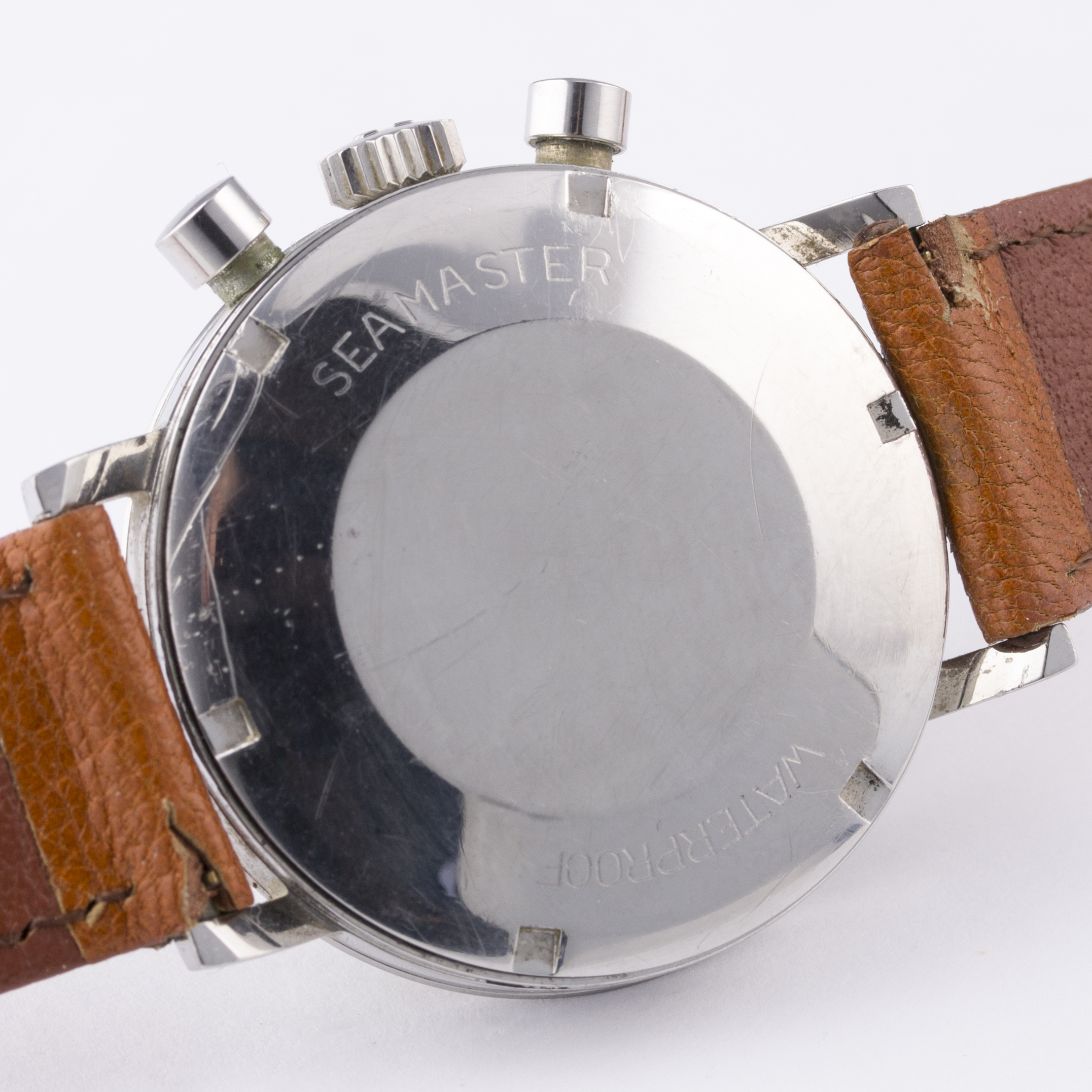 A GENTLEMAN`S STAINLESS OMEGA SEAMASTER CHRONOGRAPH WRIST WATCH CIRCA 1967, REF. 145.005-67 D: - Image 6 of 8