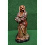 20th century glazed pottery figure of an