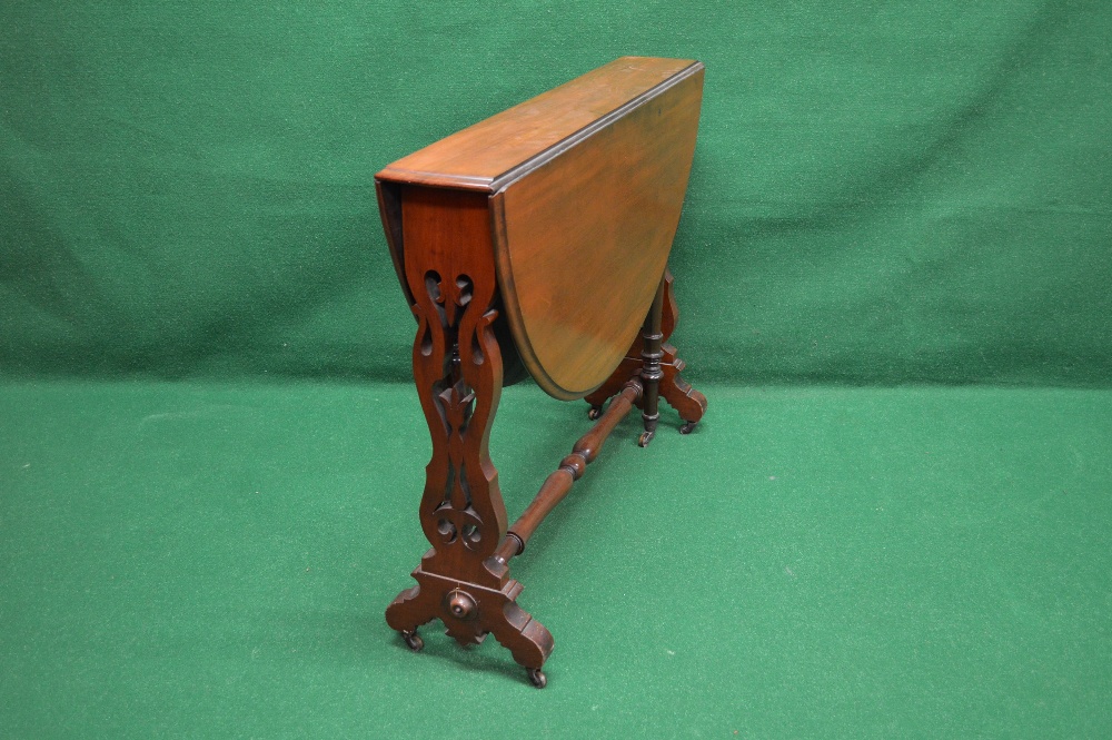 A Victorian mahogany Sutherland table th