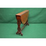 A Victorian mahogany Sutherland table th