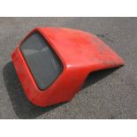 A fibre glass hard top believed to be fo