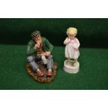 Royal Doulton figure entitled The Wayfarer No. HN2362 - 5.