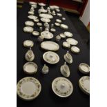 Royal Doulton 188 piece tea and dinner service in Larchment pattern to comprise: twenty seven 10.