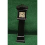 Unnamed miniature longcase clock,