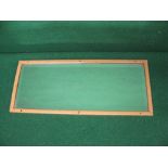 Railway carriage mirror comprising of bevelled glass with BR etched  into the centre - 26.