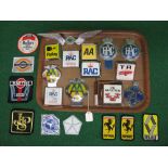 Quantity of car badges to include AA,