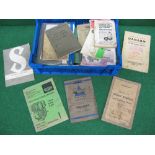 Quantity of handbooks and manuals for small engines, Dorman Diesels, Hatz, Sacks,