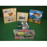 Ten model buses to comprise two gift sets (including a London Transport Country Area) and six 1:50