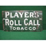 Unusual enamel advertising sign,