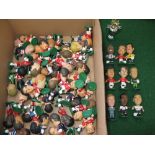 Large quantity of Corinthian plastic compound sports figures to include David Seaman,