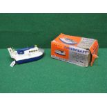 Plastic battery operated Hovercraft SRN5 with self steering, flashing lights and rotating radar,