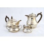 4 Piece Silver Tea Set - 38oz