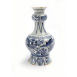 A Delft Vase 19thC