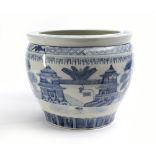 Blue and White Pot