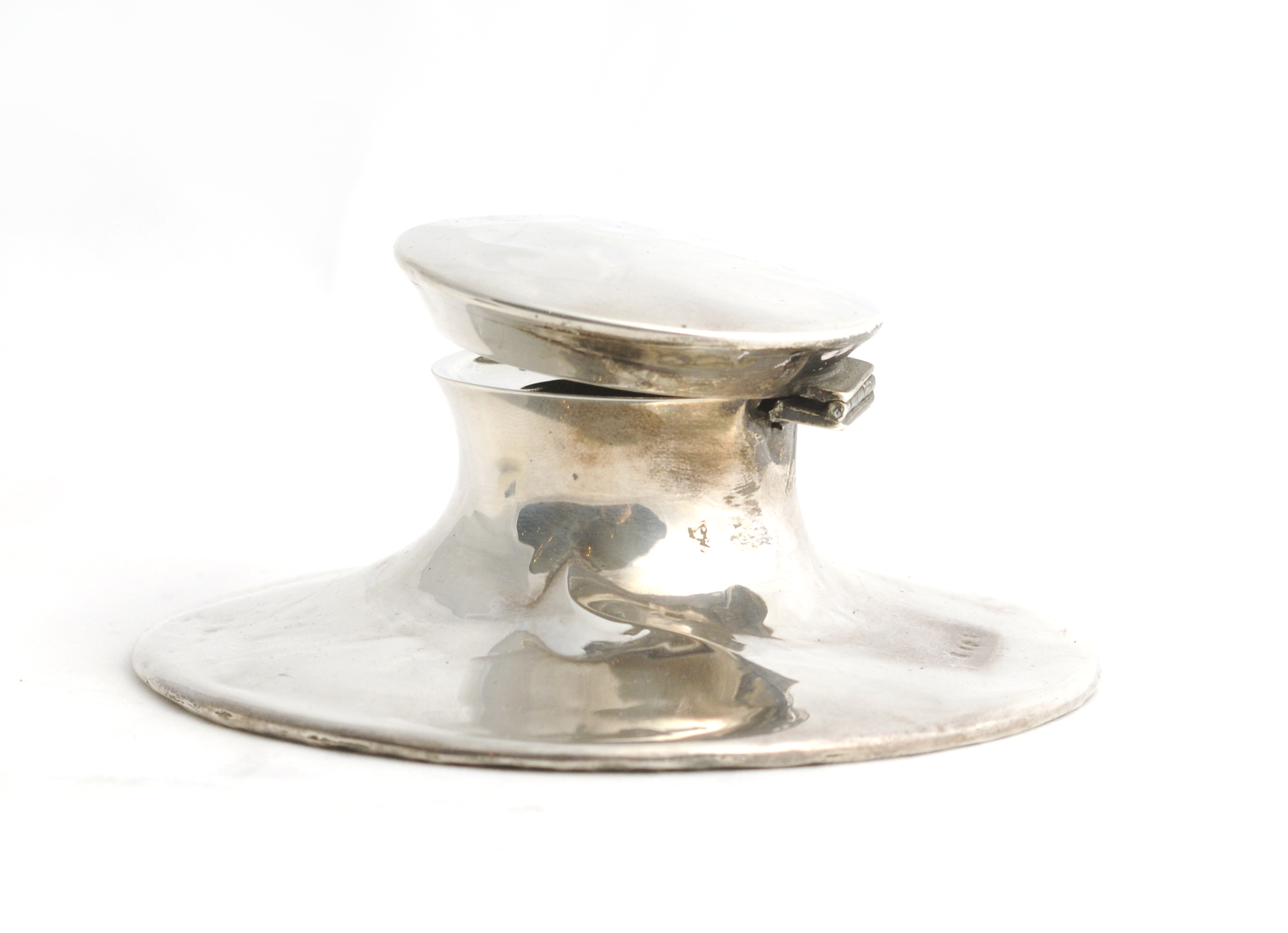 A Silver Inkwell