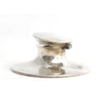 A Silver Inkwell
