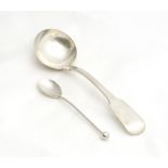 Silver Ladle and Silver Spoon