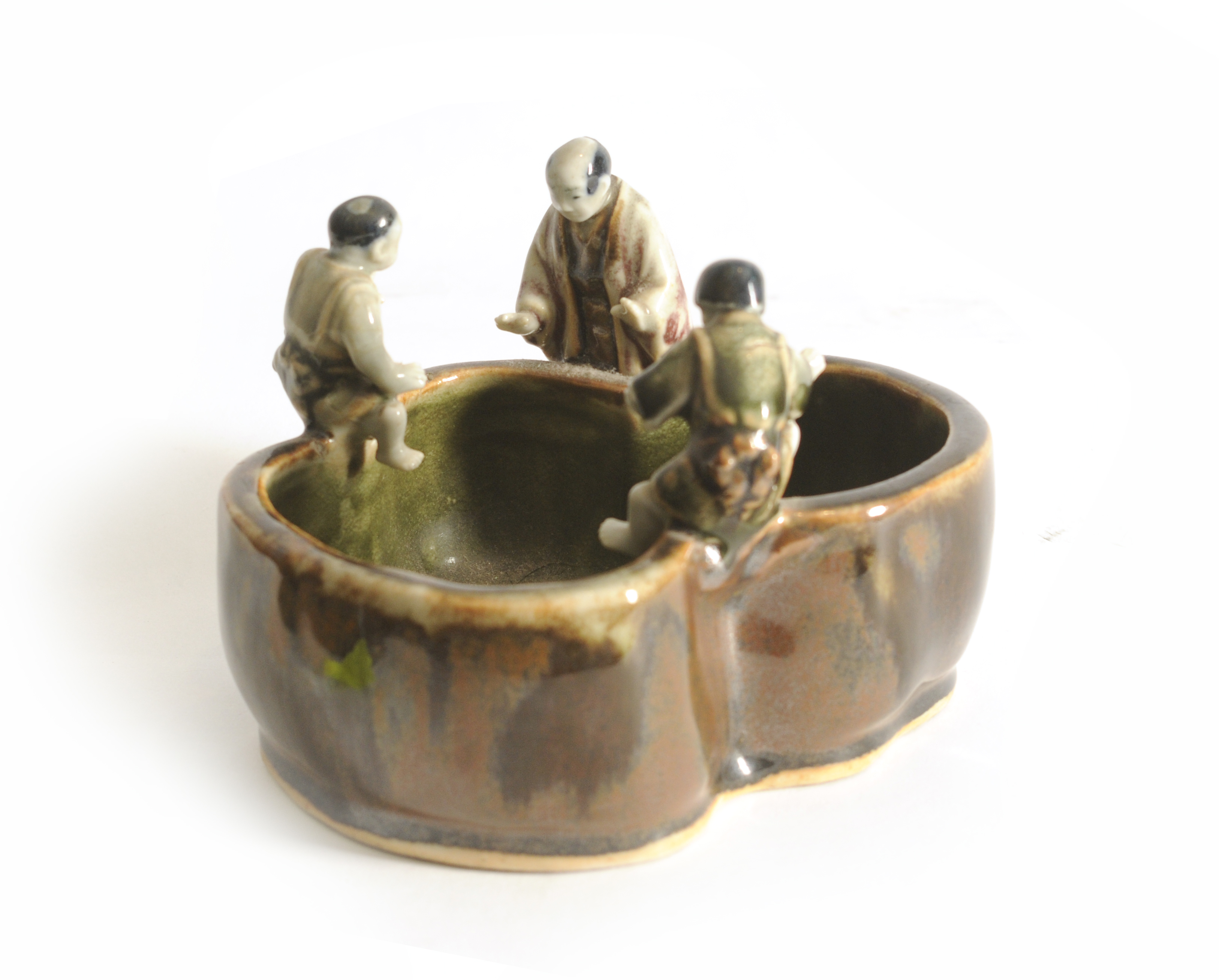 A Korean Pot with Figures