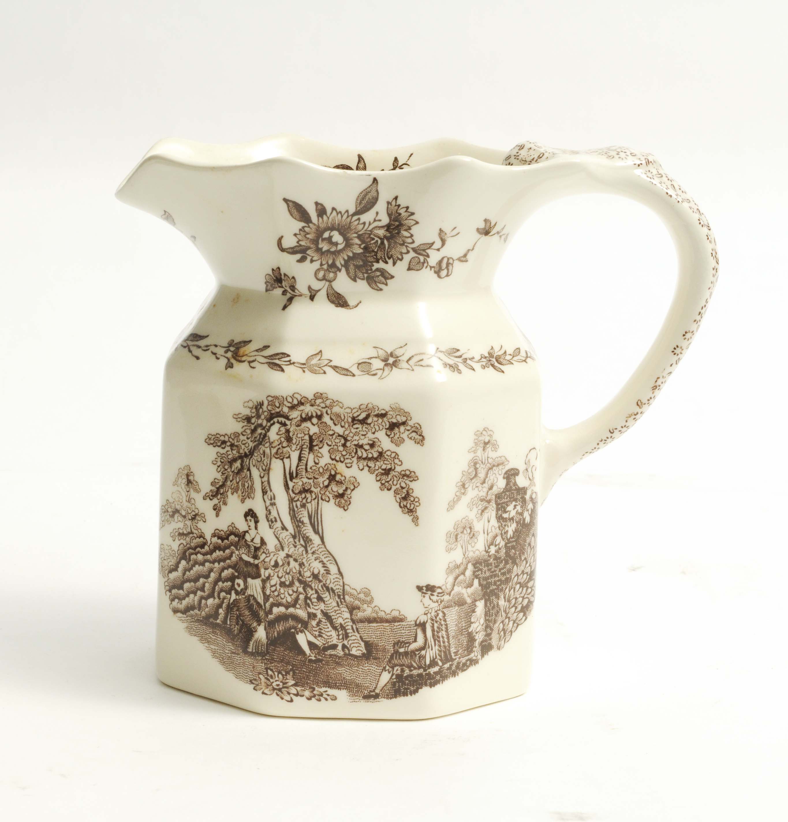 A Mason Ironstone Jug H 16cm