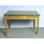 A Gilt Console Table in the manner of Ro