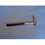 A Silver Walking Cane Handle
