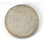 A Peruvian Silver Coin dated 1838