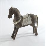 A Horse with Mother of Pearl and Metal m