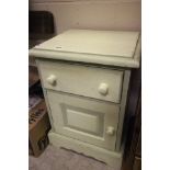 A Painted Bedside Cupboard