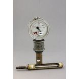A Pressure Gauge and Speed Indicator