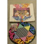 A Boxed Chad Valley Chinese Checkers Set