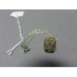 A Silver Pendant Necklace