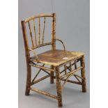 Vintage Childs Bamboo Chair