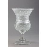 Brierley Diamond Cut Vase