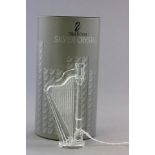 A Boxed Swarovski Limited Edition Harp