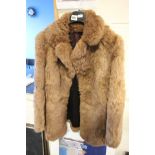 A French Rabbit Fur Short Jacket