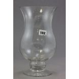 Glass Bulbous Vase