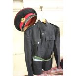 A Military Jacket, Trousers, Belt and Cap