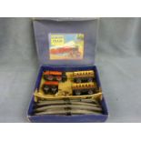 Boxed Hornby O gauge M1 Passenger Train set including engine and two carriages