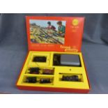 Boxed Triang OO gauge REX train set with engine and five wagons. box in excellent condition