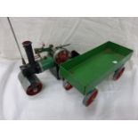 Mamod Steam Roller with Trailer