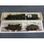 Triang R354 Lord of the Isles engine and Hornby R759 GWR 4983 engine both with inner box